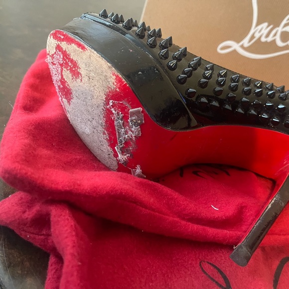 Christian Louboutin Louis Calf/Spike Shoe - Picture 4 of 10